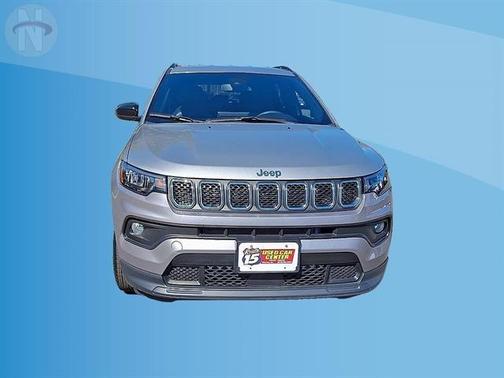 Billet Silver Clearcoat Metallic 2023 Jeep Compass Latitude
