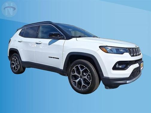 Bright White Clearcoat 2025 Jeep Compass Limited