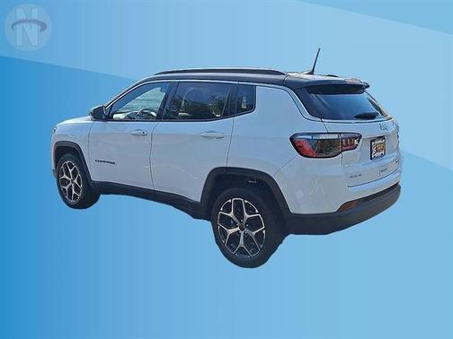 Bright White Clearcoat 2025 Jeep Compass Limited