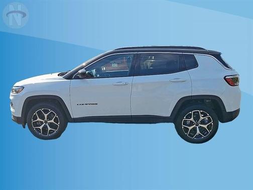Bright White Clearcoat 2025 Jeep Compass Limited