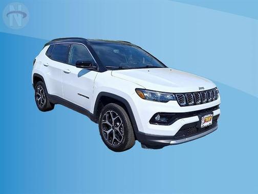 Bright White Clearcoat 2025 Jeep Compass Limited