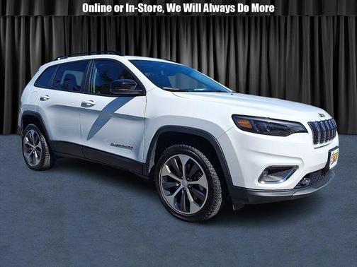Bright White Clearcoat 2022 Jeep Cherokee Limited