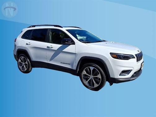 Bright White Clearcoat 2022 Jeep Cherokee Limited