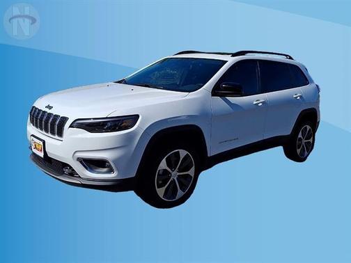 Bright White Clearcoat 2022 Jeep Cherokee Limited