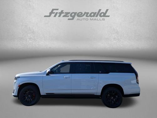 Crystal White Tricoat 2024 Cadillac Escalade ESV Sport Platinum