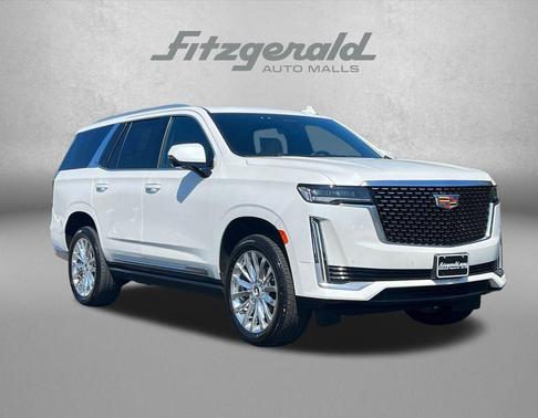 Crystal White Tricoat 2022 Cadillac Escalade Premium Luxury