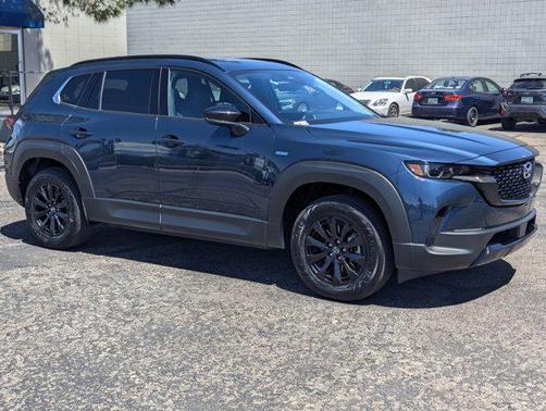 Ingot Blue Metallic 2025 Mazda CX-50 Hybrid Premium Package