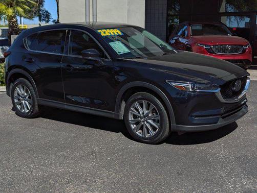 Jet Black Mica 2021 Mazda CX-5 Grand Touring Reserve