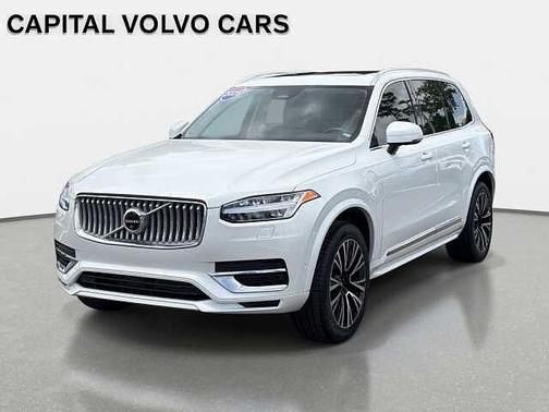 Crystal White 2025 Volvo XC90 Plus