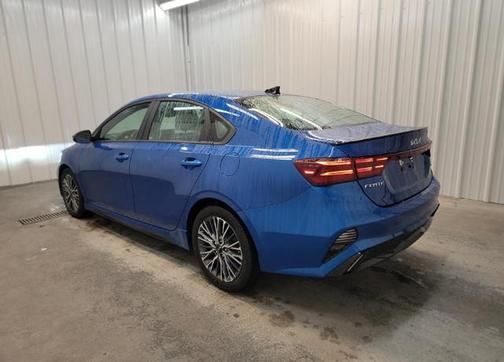 Blue 2022 Kia Forte GT-Line