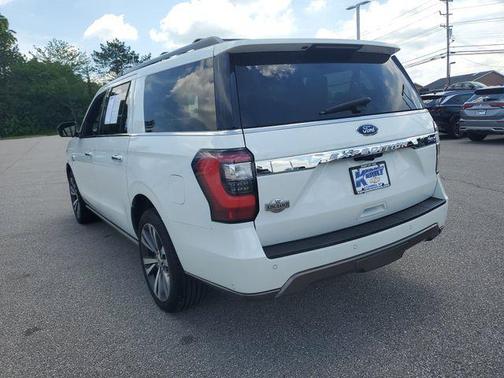 White Metallic 2020 Ford Expedition Max King Ranch