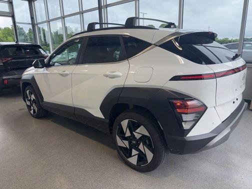 White 2025 Hyundai KONA Limited
