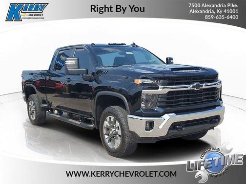 Black 2024 Chevrolet Silverado 2500 LT