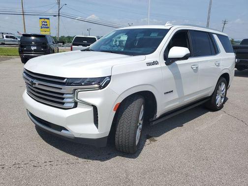 Iridescent Pearl Tricoat 2021 Chevrolet Tahoe High Country
