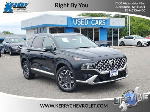 Twilight Black 2022 Hyundai SANTA FE Limited