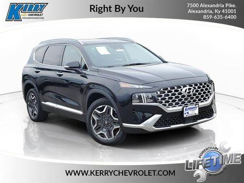 Twilight Black 2022 Hyundai SANTA FE Limited