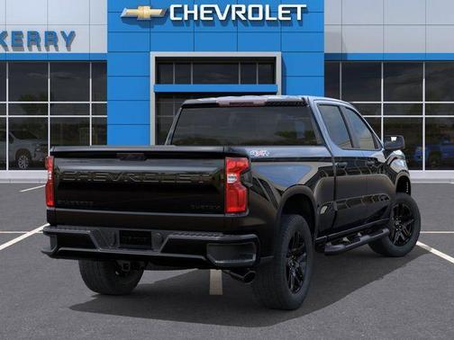 Black 2026 Chevrolet Silverado 1500 Custom