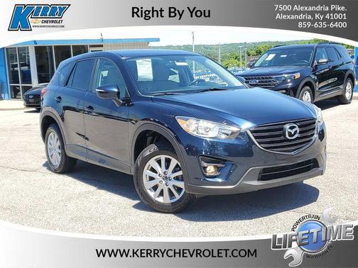 Deep Crystal Blue 2016 Mazda CX-5 Touring