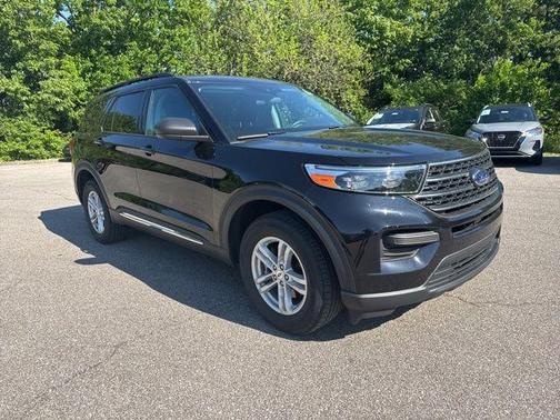 Black Metallic 2023 Ford Explorer XLT