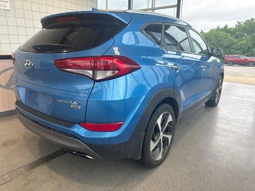 Caribbean Blue 2016 Hyundai TUCSON Limited