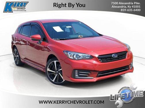 Lithium Red Pearl 2020 Subaru Impreza Sport