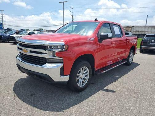 Red 2021 Chevrolet Silverado 1500 LT