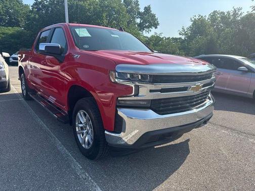 Red 2021 Chevrolet Silverado 1500 LT