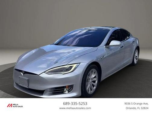 Silver 2018 Tesla Model S 100D
