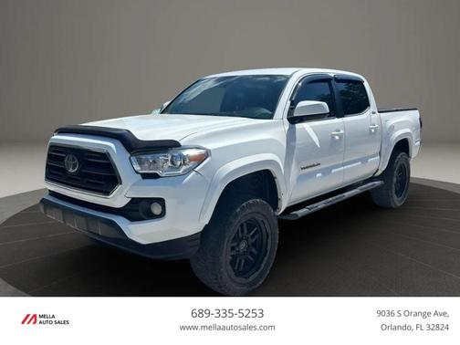 Super White 2019 Toyota Tacoma SR5
