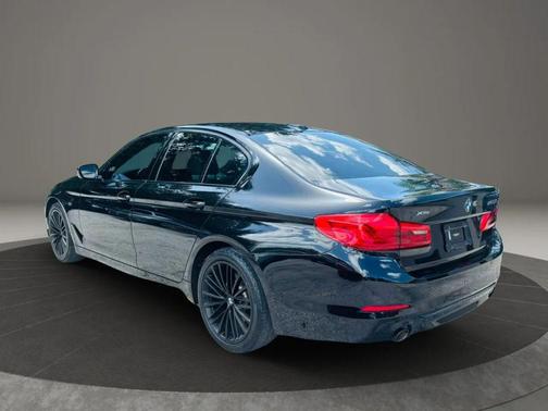 Black 2017 BMW 530 530i Sedan 4D
