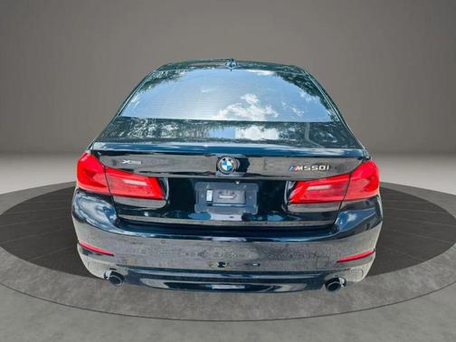 Black 2017 BMW 530 530i Sedan 4D