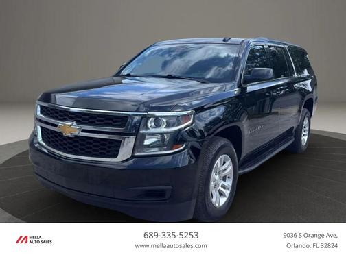 Black 2018 Chevrolet Suburban LT