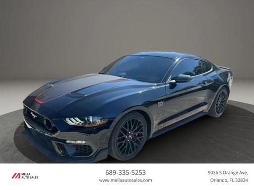 Shadow Black 2023 Ford Mustang Mach 1 Fastback