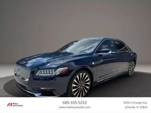 2017 Lincoln Continental Black Label