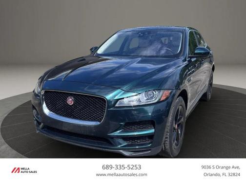 Black 2017 Jaguar F-PACE 35t Prestige