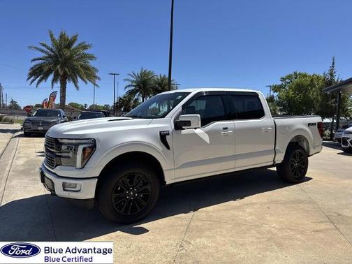 STAR WHITE METALLIC TRICOAT 2025 Ford F-150 PLATINUM