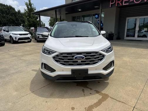 WHITE PLATINUM MET TRI-COAT 2019 Ford Edge TITANIUM