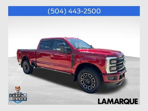 RUBY RED 2025 Ford F-250 PLATINUM
