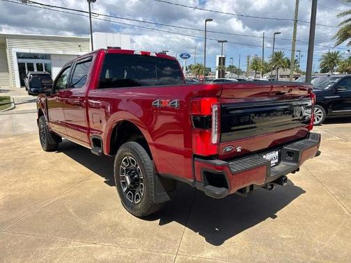 RUBY RED 2025 Ford F-250 PLATINUM