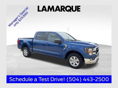 ATLAS BLUE METALLIC 2023 Ford F-150 XLT
