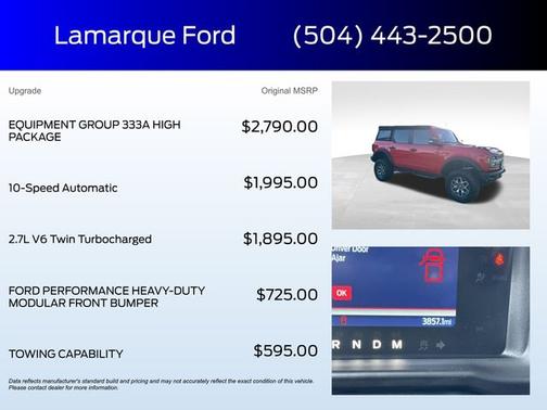 2023 Ford Bronco BADLANDS