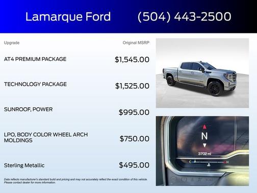 2025 GMC Sierra 1500 AT4