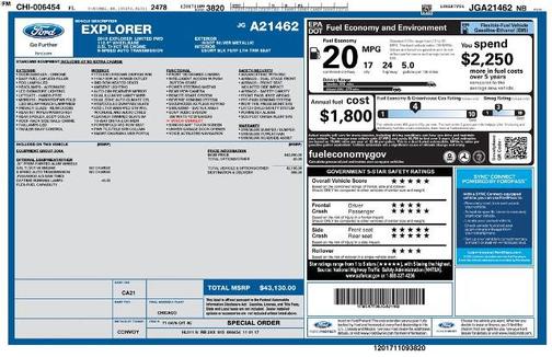 INGOT SILVER METALLIC 2018 Ford Explorer LIMITED