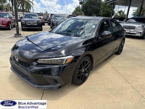 Black 2022 Honda Civic SPORT