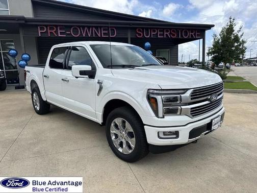 STAR WHITE METALLIC TRICOAT 2026 Ford F-150 PLATINUM