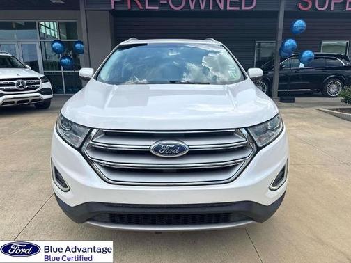 WHITE PLATINUM MET TRI-COAT 2018 Ford Edge TITANIUM