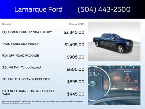 2020 Ford F-150 PLATINUM