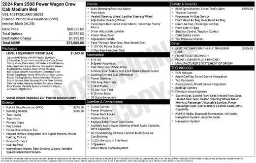 2024 RAM 2500 POWER WAGON