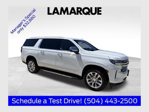 Summit White 2023 Chevrolet Suburban PREMIER