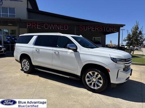 Summit White 2023 Chevrolet Suburban PREMIER